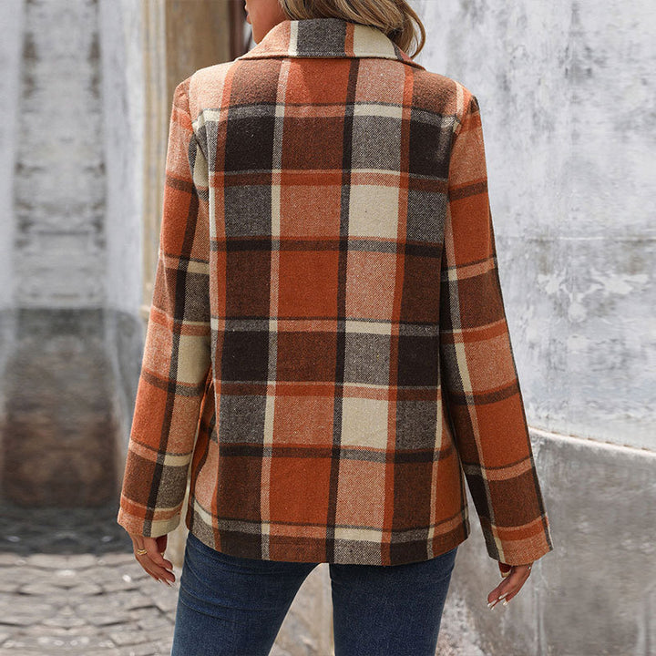 Damen Plaid Blazer Echo Archiv