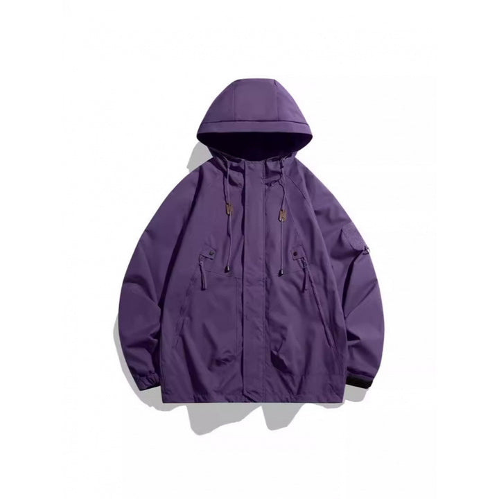 Herren Wasserabweisende Übergangsjacke mit Kapuze Echo Archiv