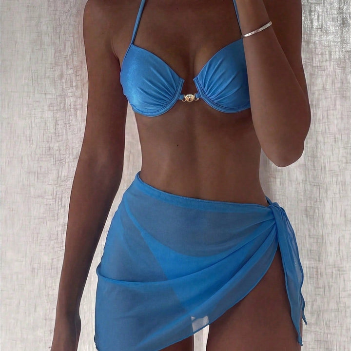 Damen Balconette-Bikini mit Überrock Echo Archiv