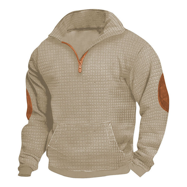 Herren sportlicher Kapuzenpullover mit strukturiertem Design und praktischen Taschen Echoarchiv
