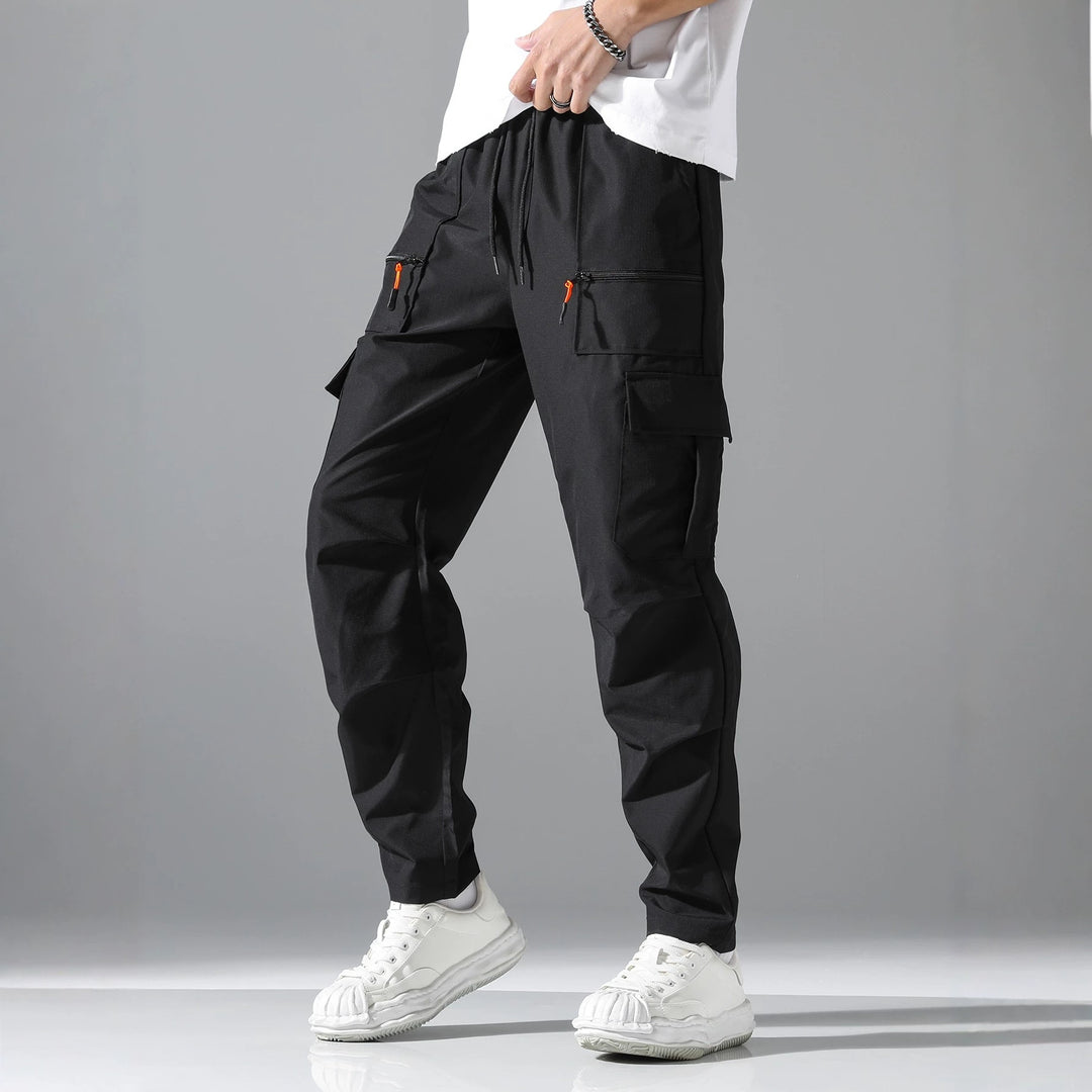Herren Bequeme Cargo-Hose mit elastischem Bund Echo Archiv