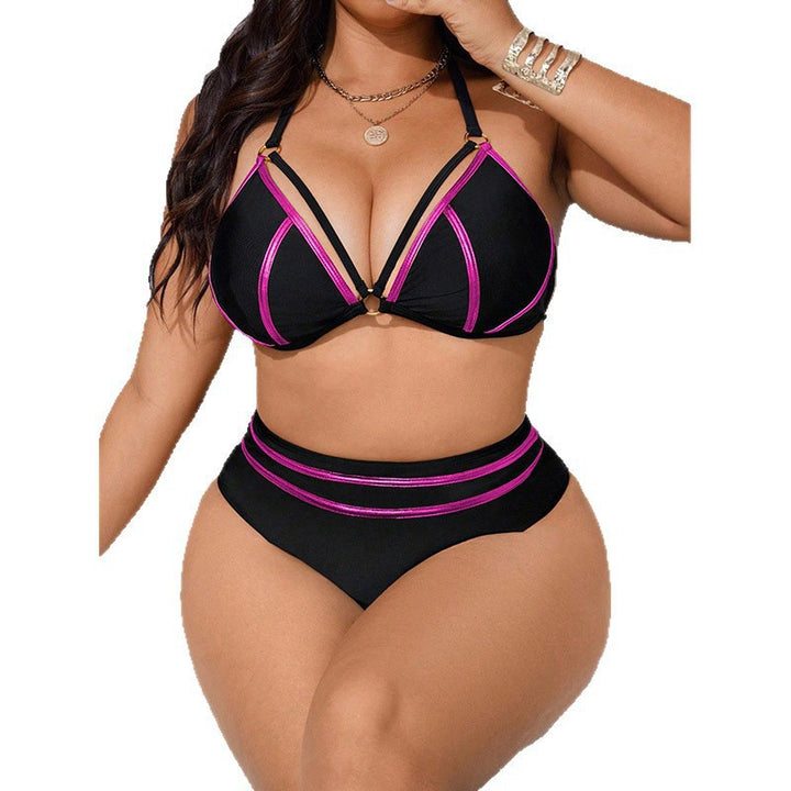 Damen Triangel-Bikini mit goldenen Akzenten Echo Archiv