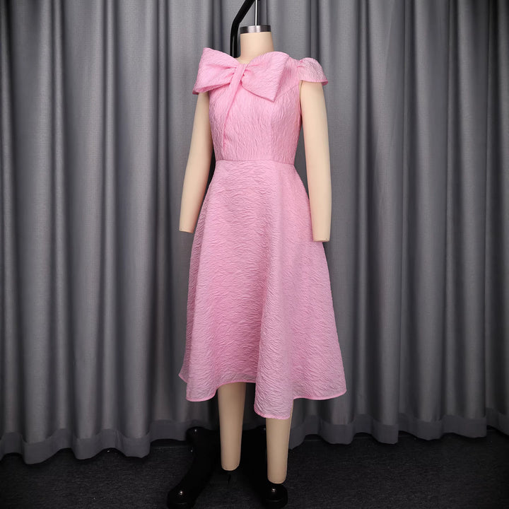 Damen Elegantes A-Linien Kleid mit floralem Design und voluminösem Oberteil Echo Archiv