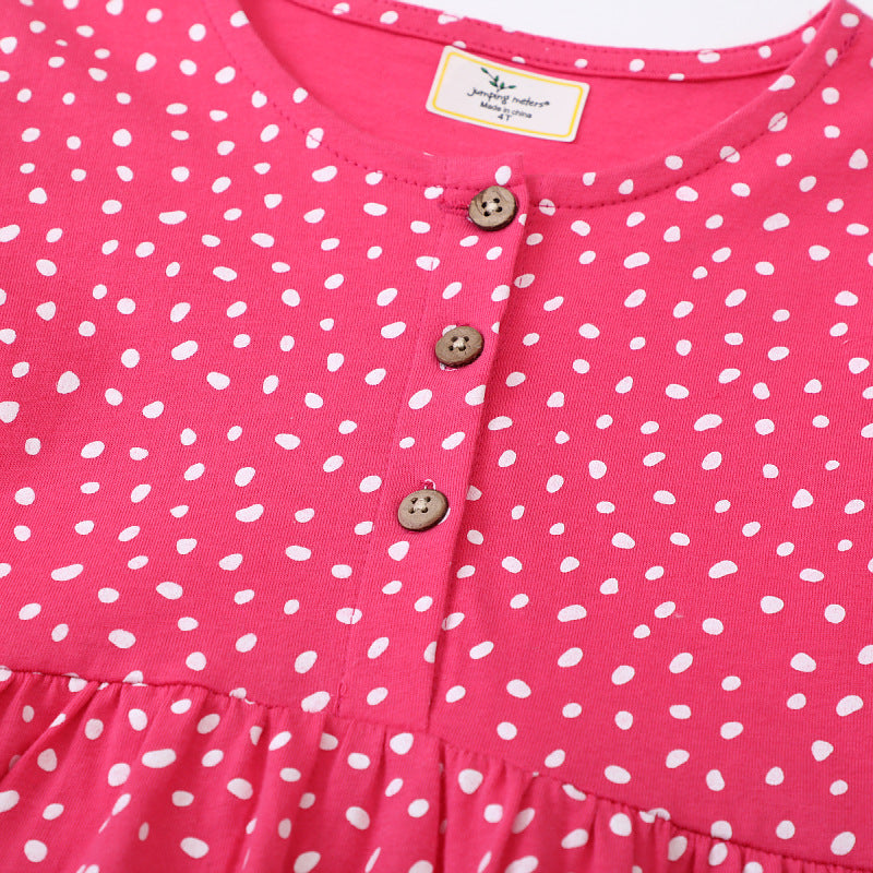 Mädchen Langarmkleid mit verspieltem Einhorn-Motiv Echo Archiv