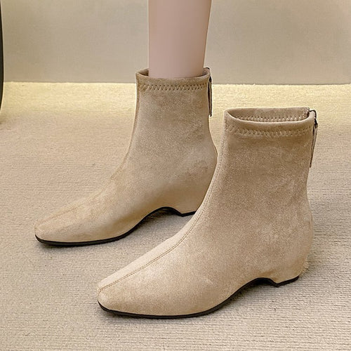 Damen Modische Ankle-Stiefel mit elegantem Sitting – Varelle