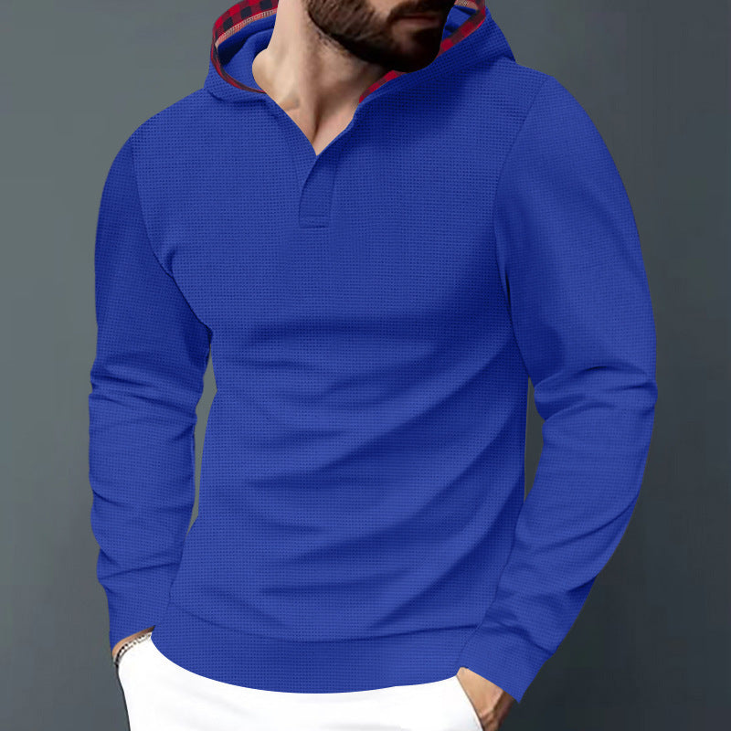 Herren Langarm-Polo mit lässigem Design Echoarchiv
