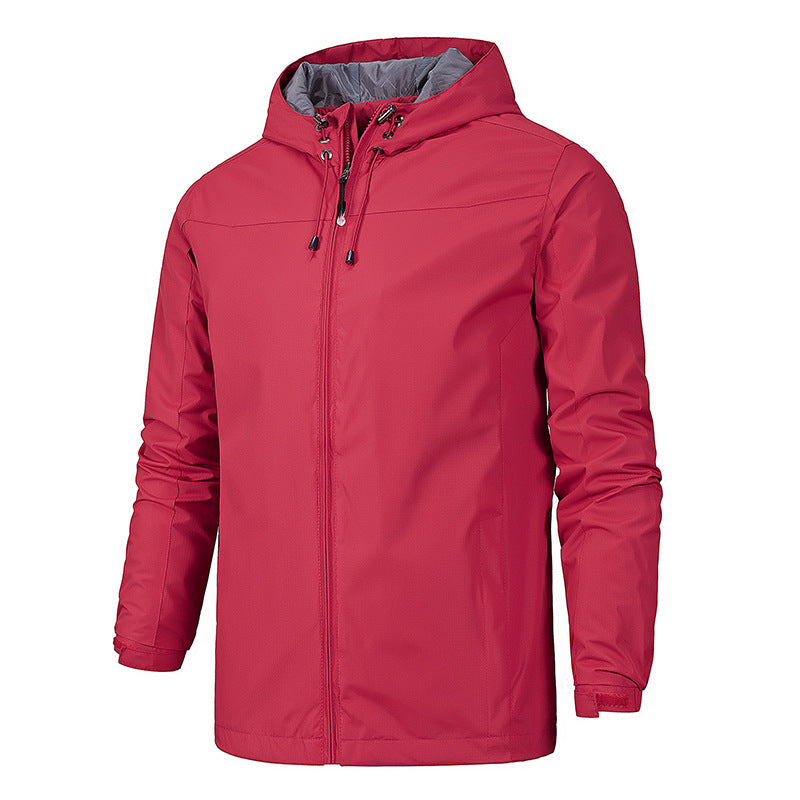 Herren Freizeitjacke mit verstellbarer Kapuze Echo Archive 1787797384