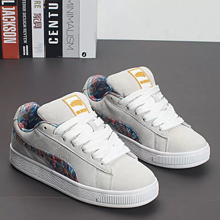 Damen Sneakers mit floralem Innenfutter und rutschfester Sohle Echo Archiv