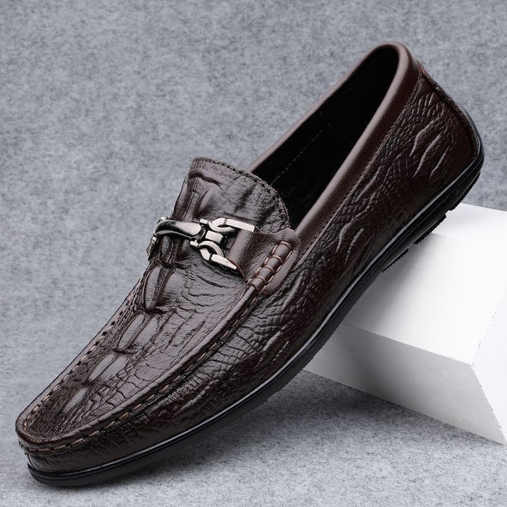 Herren Elegante Mokassins aus Leder Echoarchiv