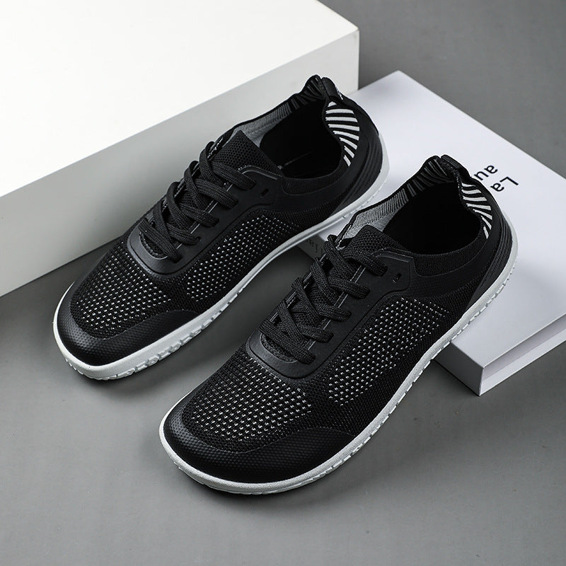 Unisex nan atmungsaktive Strick-Sneaker mit Gedächtnisschaum-Innensohle und flexibler Gummi-Laufsohle Echo Archiv