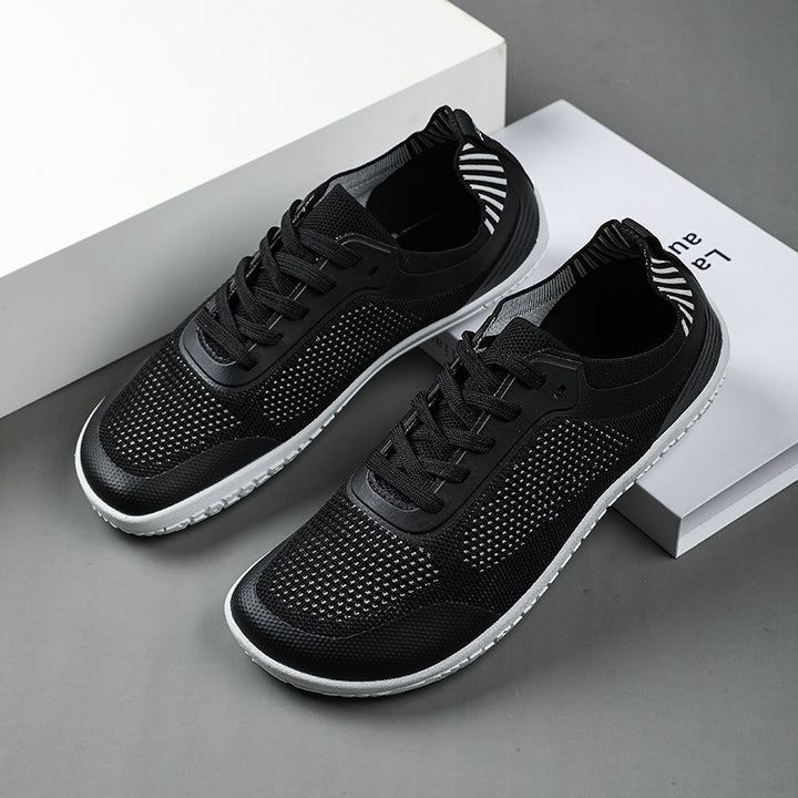 Unisex nan atmungsaktive Strick-Sneaker mit Gedächtnisschaum-Innensohle und flexibler Gummi-Laufsohle Echo Archiv