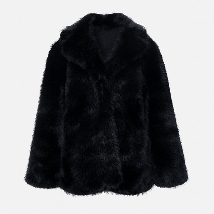 Damen Kurzjacke aus voluminösem Hochflor‑Kunstpelz mit Oversize‑Silhouette Echo Archiv