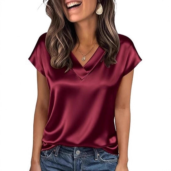 Damen Satinbluse Echoarchiv