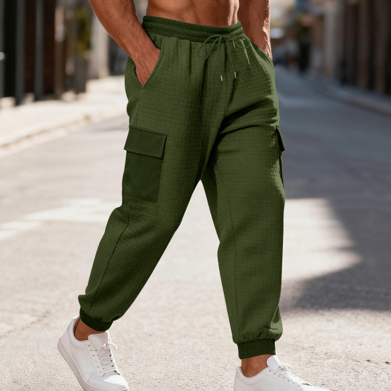 Herren Cargo-Hose mit elastischem Bund und praktischen Seitentaschen Echoarchiv