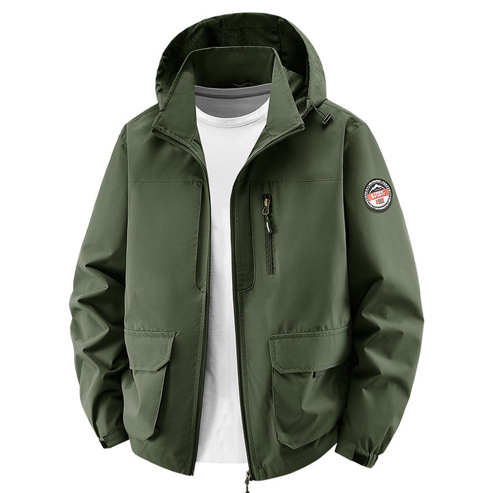 Herren Robuste Übergangsjacke mit praktischen Taschen Echo Archiv