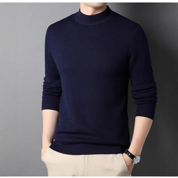 Herren Feinstrickpullover mit Rollkragen und soften Materialien Echoarchiv