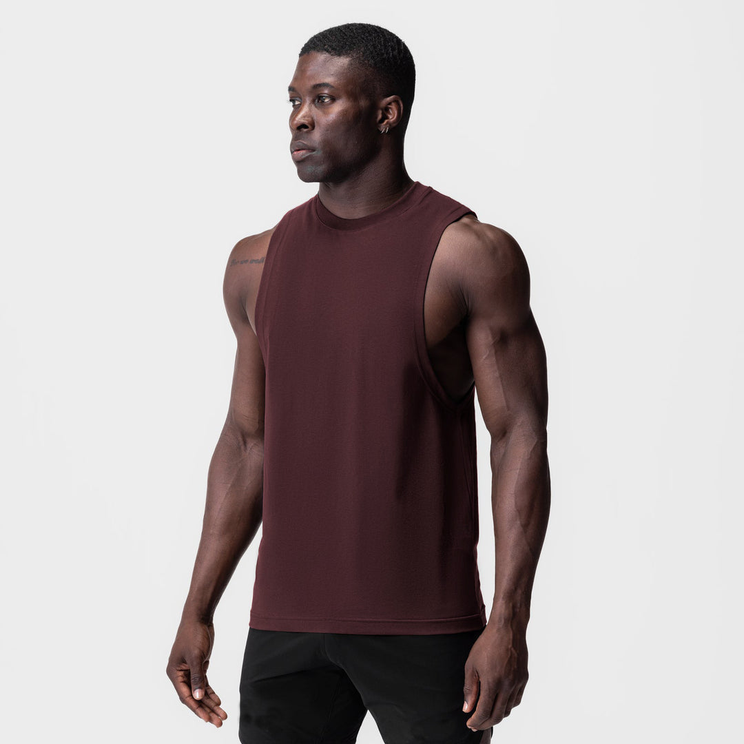 Herren Sportliches Muskelshirt mit weitem Armloch Echoarchiv