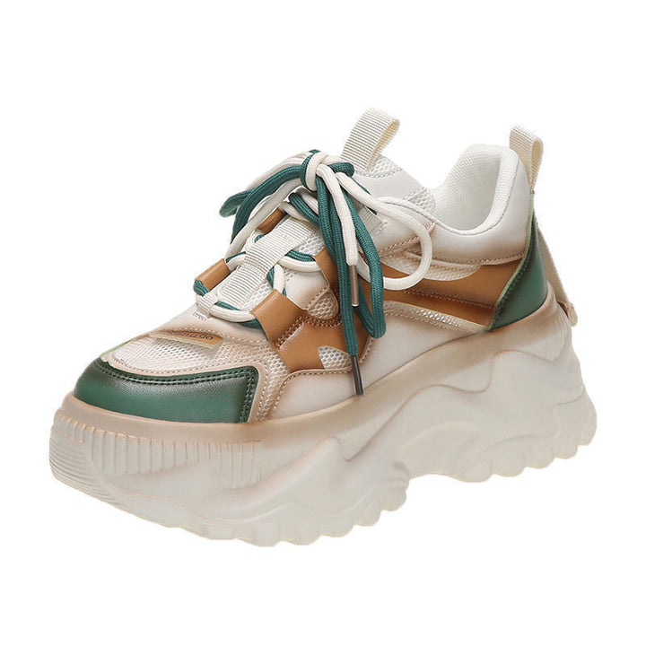 Damen Modische Chunky Sneakers mit atmungsaktiver Mesh-Oberfläche und robustem Profil Echo Archiv