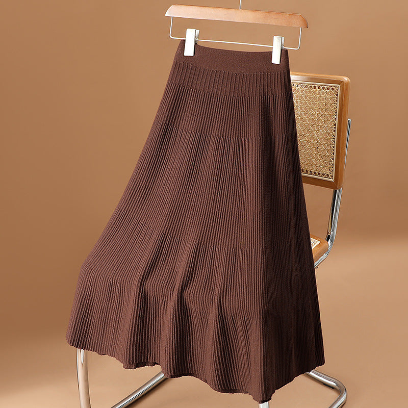 Damen Eleganter und schwingender Plisseerock Echo Archiv