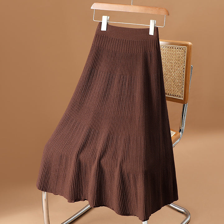 Damen Eleganter und schwingender Plisseerock Echo Archiv