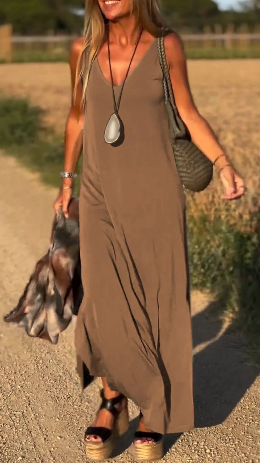 Luftiges Maxikleid für Damen Echo Archiv