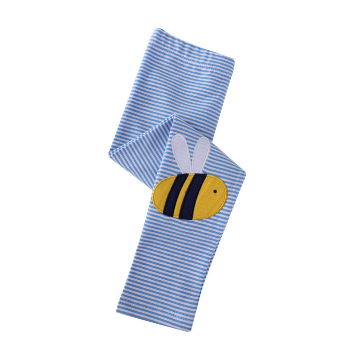 Mädchen Leggings mit buntem Bienen- und Sonnenmotiv Echo Archiv