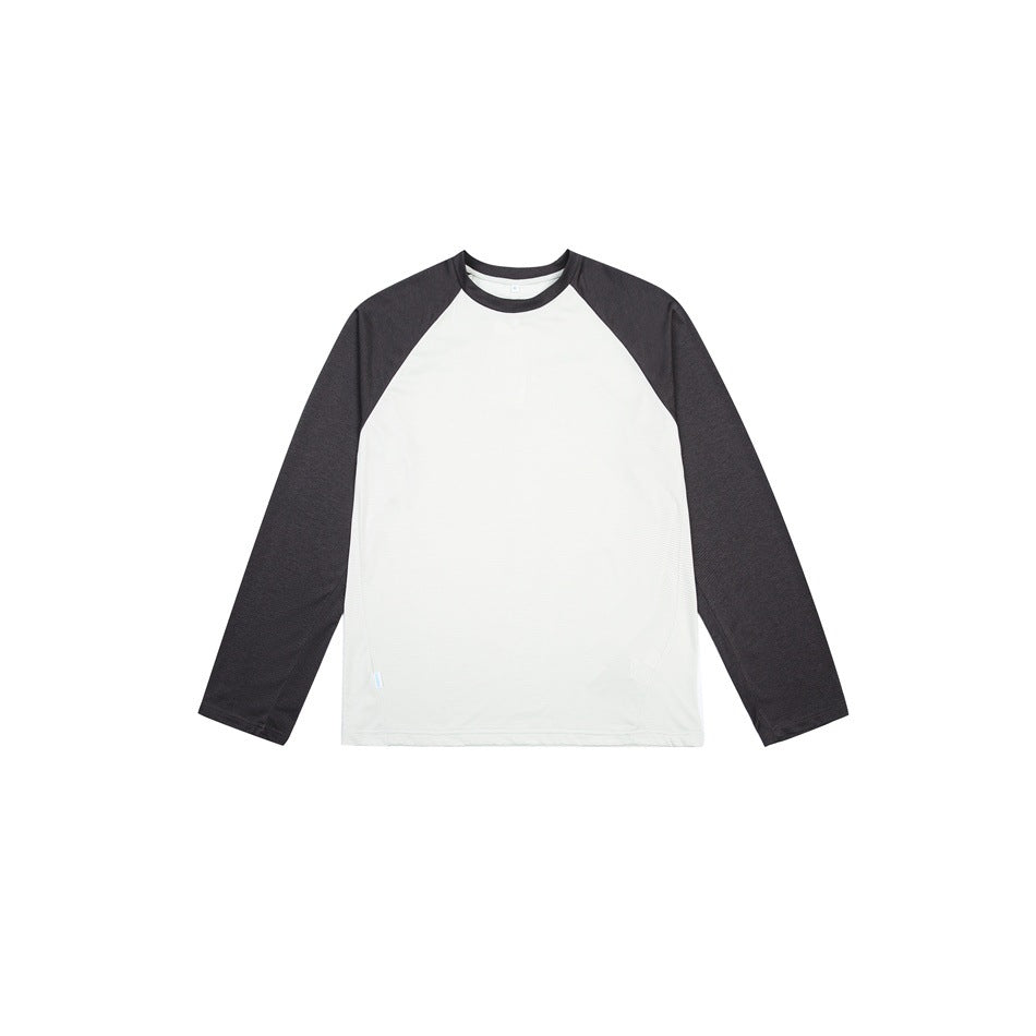 Unisex Raglan-Langarmshirt aus leichter Baumwollmischung mit Waffelstruktur Echoarchiv