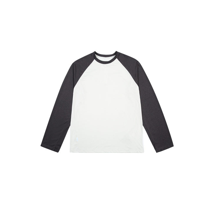 Unisex Raglan-Langarmshirt aus leichter Baumwollmischung mit Waffelstruktur Echoarchiv