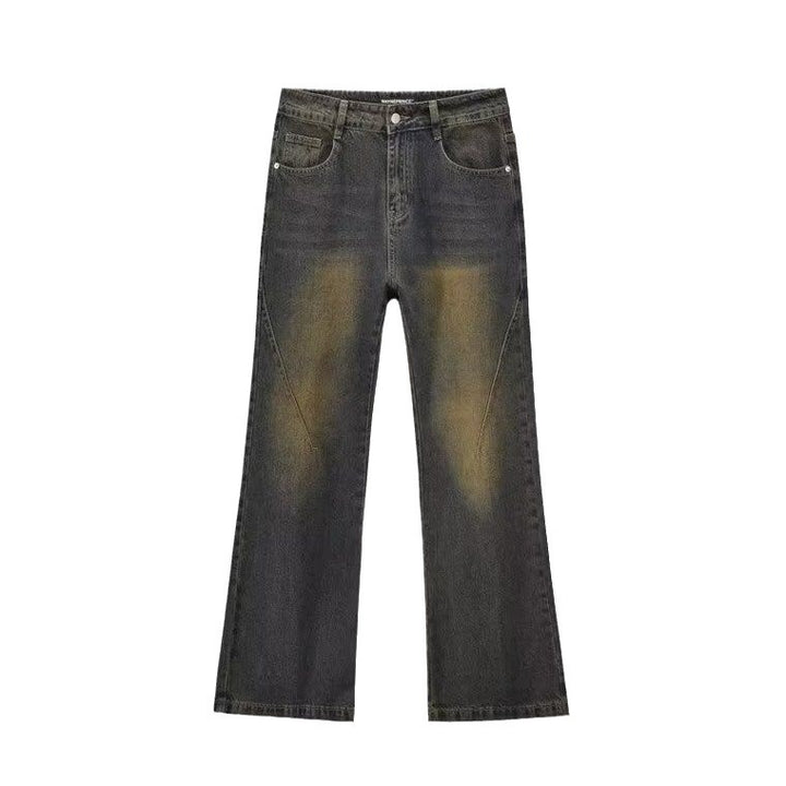 Herren Schlagjeans im Vintage-Stil mit hohem Bund und komfortablem Schnitt Echoarchiv