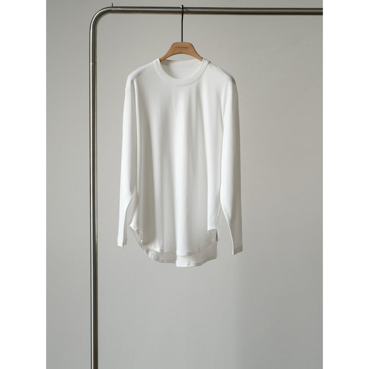 Damen Bequeme Langarm-T-Shirt Echoarchiv