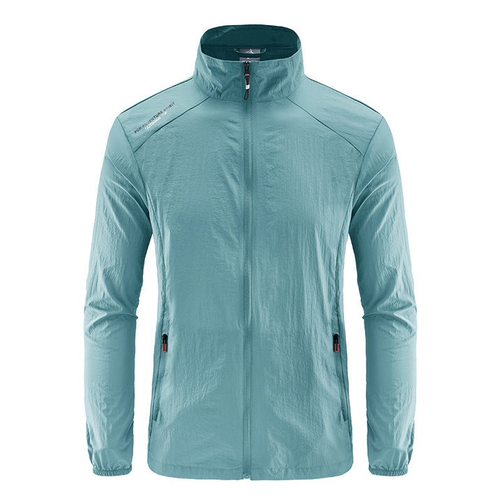 Herren Leichte Outdoor-Jacke mit hohem Kragen Echo Archiv