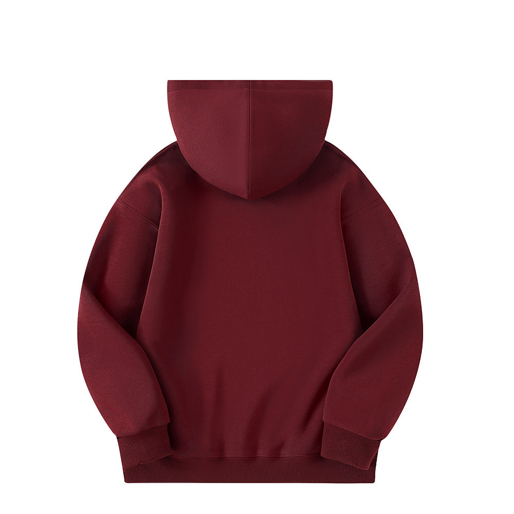 Unisex Minimalistischer Oversize-Kapuzenpullover mit French‑Terry-Qualität und verstärkten Nähten Echoarchiv