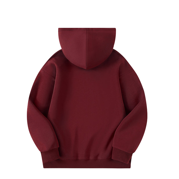 Unisex Minimalistischer Oversize-Kapuzenpullover mit French‑Terry-Qualität und verstärkten Nähten Echoarchiv
