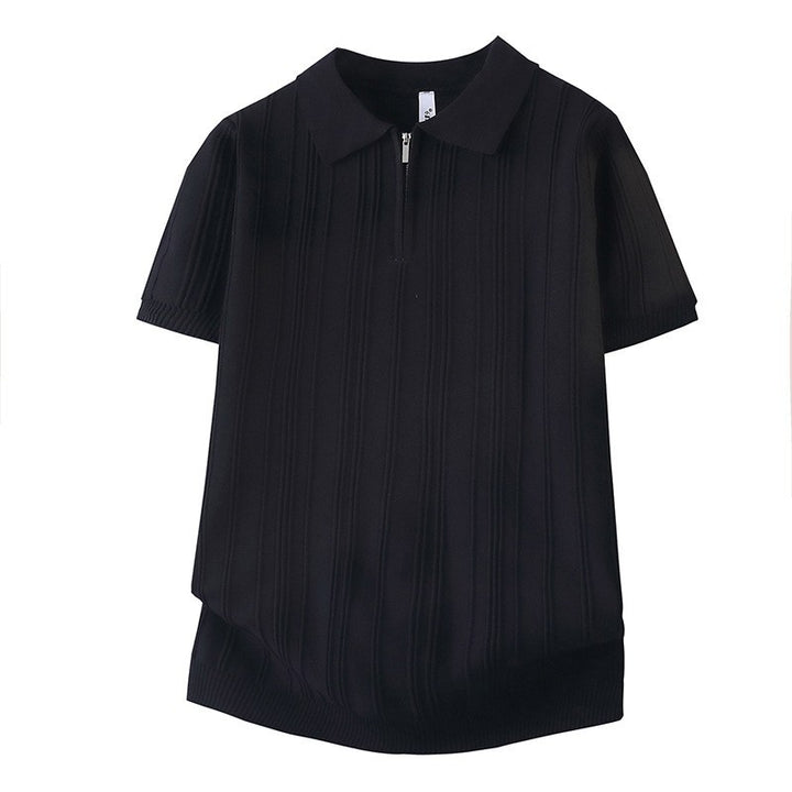 Damen Modisches Poloshirt mit Reißverschluss Echo Archiv