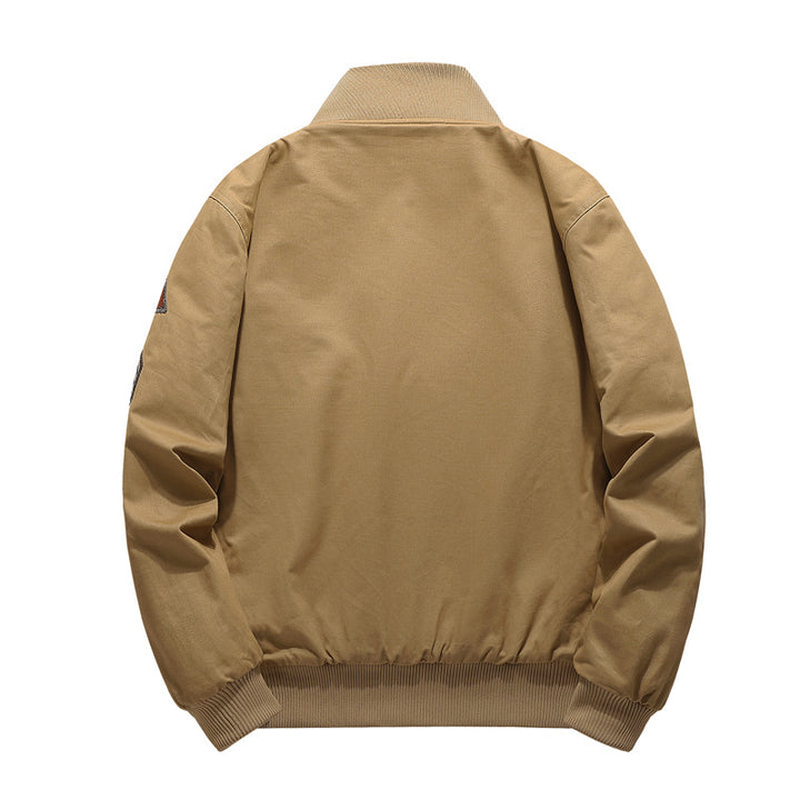 Herren Piloten-Blouson mit Sherpa‑Futter und auffälligen Aufnäher‑Details Echo Archiv