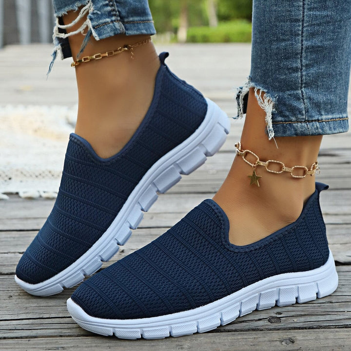 Damen Bequeme Slip-On SnEchoarchivkers mit atmungsaktivem Obermaterial und flexibler Sohle Echoarchiv