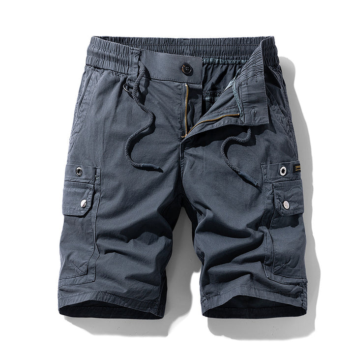 Herren Cargo-Shorts mit elastischem Bund und multifunktionalen Taschen Echoarchiv