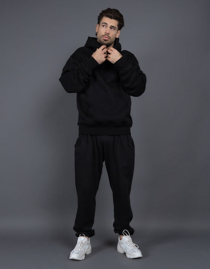 Herren Bequemer Kapuzenpullover und Jogginghose Set Echoarchiv