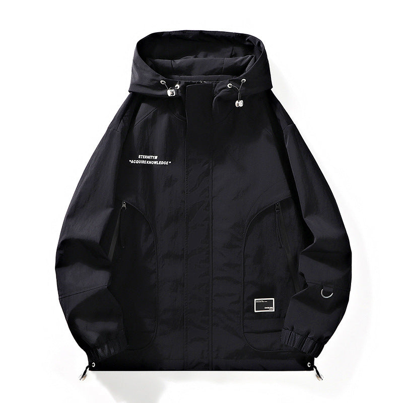 Herren winddichte und atmungsaktive Outdoor-Jacke Echoarchiv