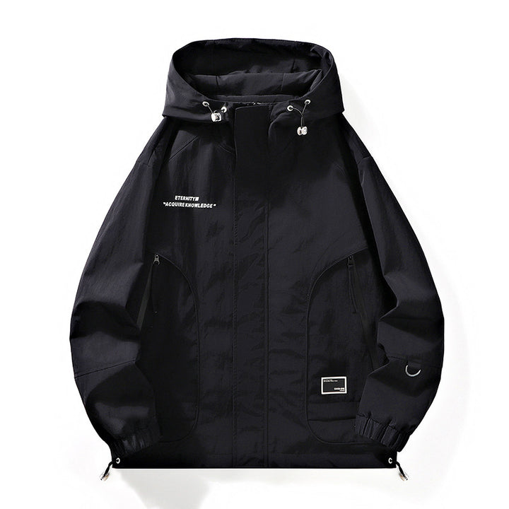 Herren winddichte und atmungsaktive Outdoor-Jacke Echoarchiv
