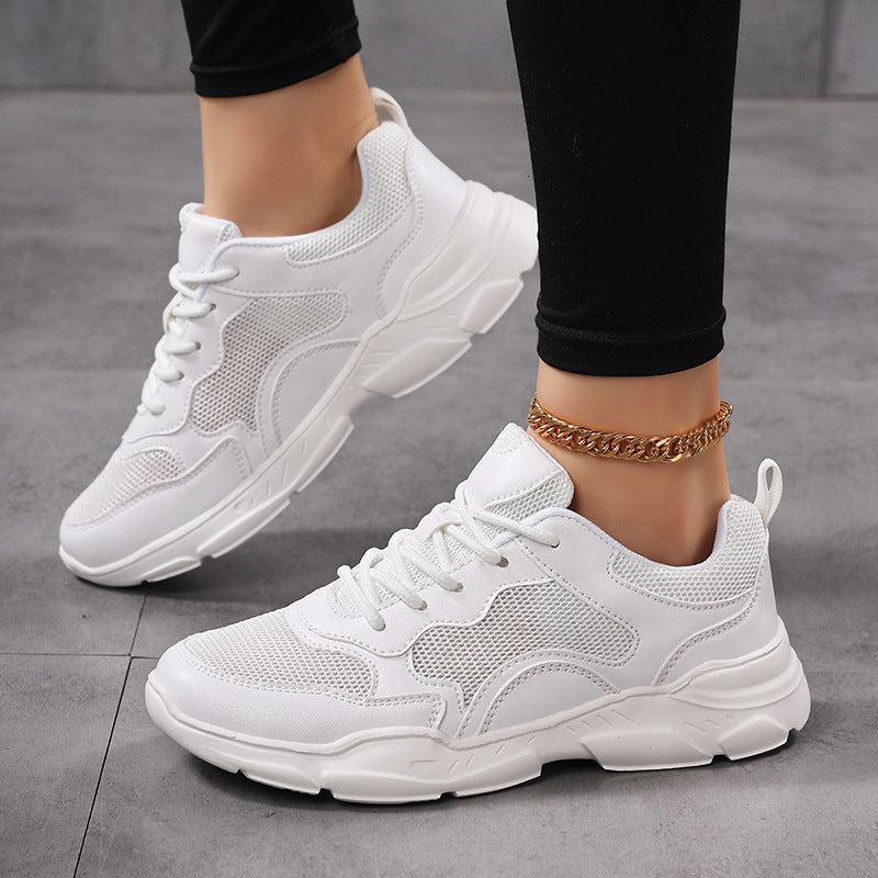Damen nan moderner Komfort-Sneaker im Retro-Look mit atmungsaktivem Mesh, gepolsterter Ferse und profiliertem Leichtsohlenaufbau Echo Archiv