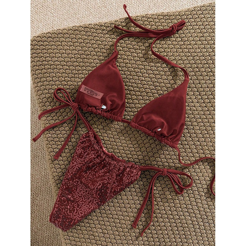 Damen Funktions-Bikini-Set mit elastischen Bindebändern Echo Archiv