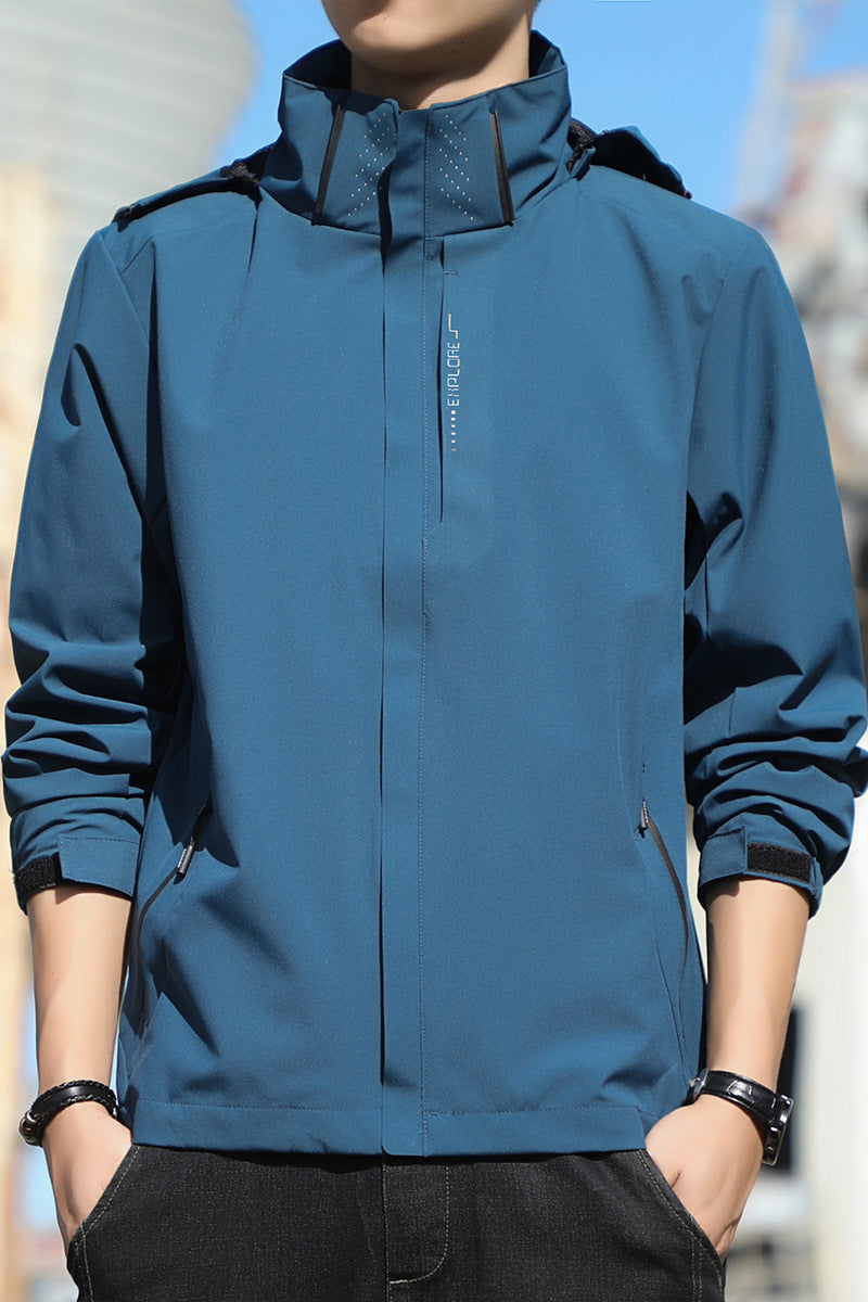 Damen Softshell Outdoorjacke mit abnehmbarer Kapuze, winddichter Membran und atmungsaktivem Meshfutter Echoarchiv
