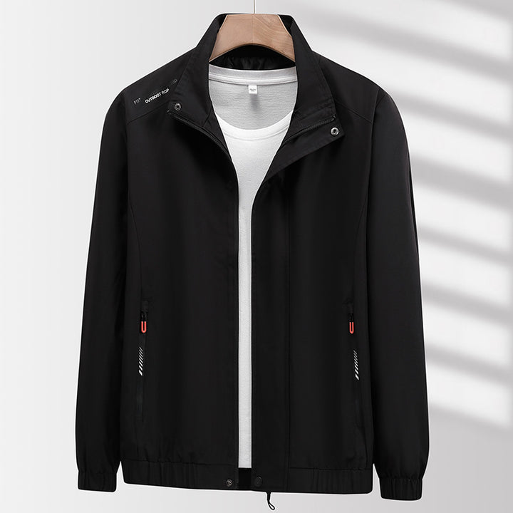 Herren winddichte Übergangsjacke mit praktischem Kapuzen-Design Echoarchiv