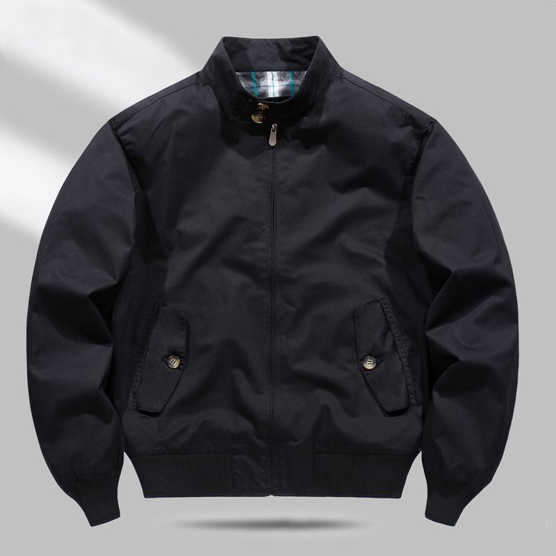Herren Leichte Übergangsjacke mit Karo-Innenfutter Echo Archiv