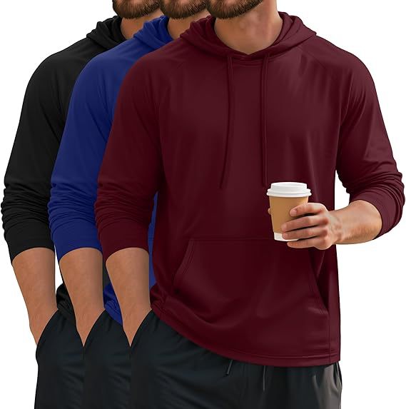 Herren Kapuzenpullover mit praktischem Kängurutaschen-Design und hochwertigem Material Echoarchiv