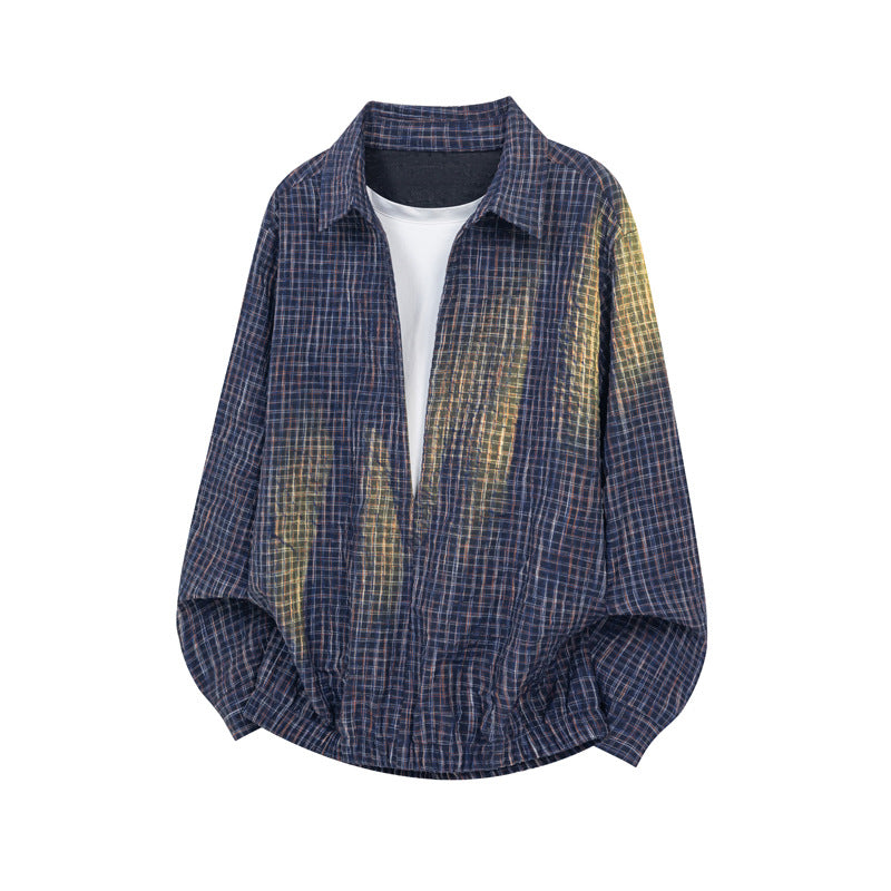 Herren Freizeithemd Bluse mit strukturiertem Design Echo Archive