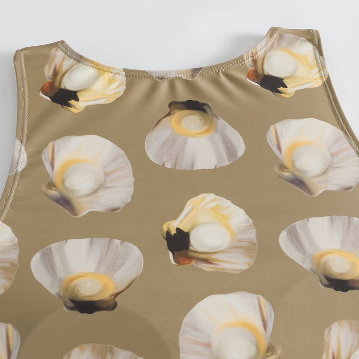 Damen Crop-Top mit modischem Knoten-Design Echo Archiv