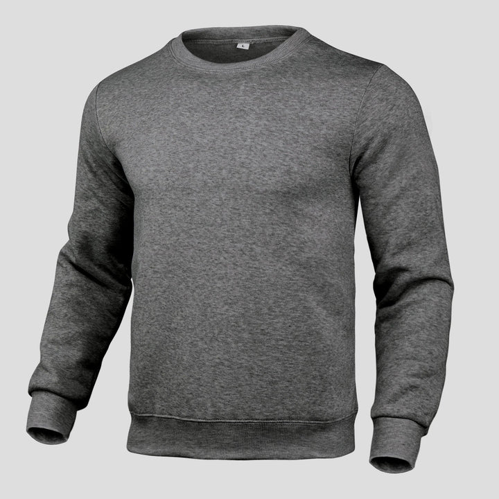 Herren Komfortabler Rundhals-Pullover aus hochwertigem Baumwollmix – Norvane