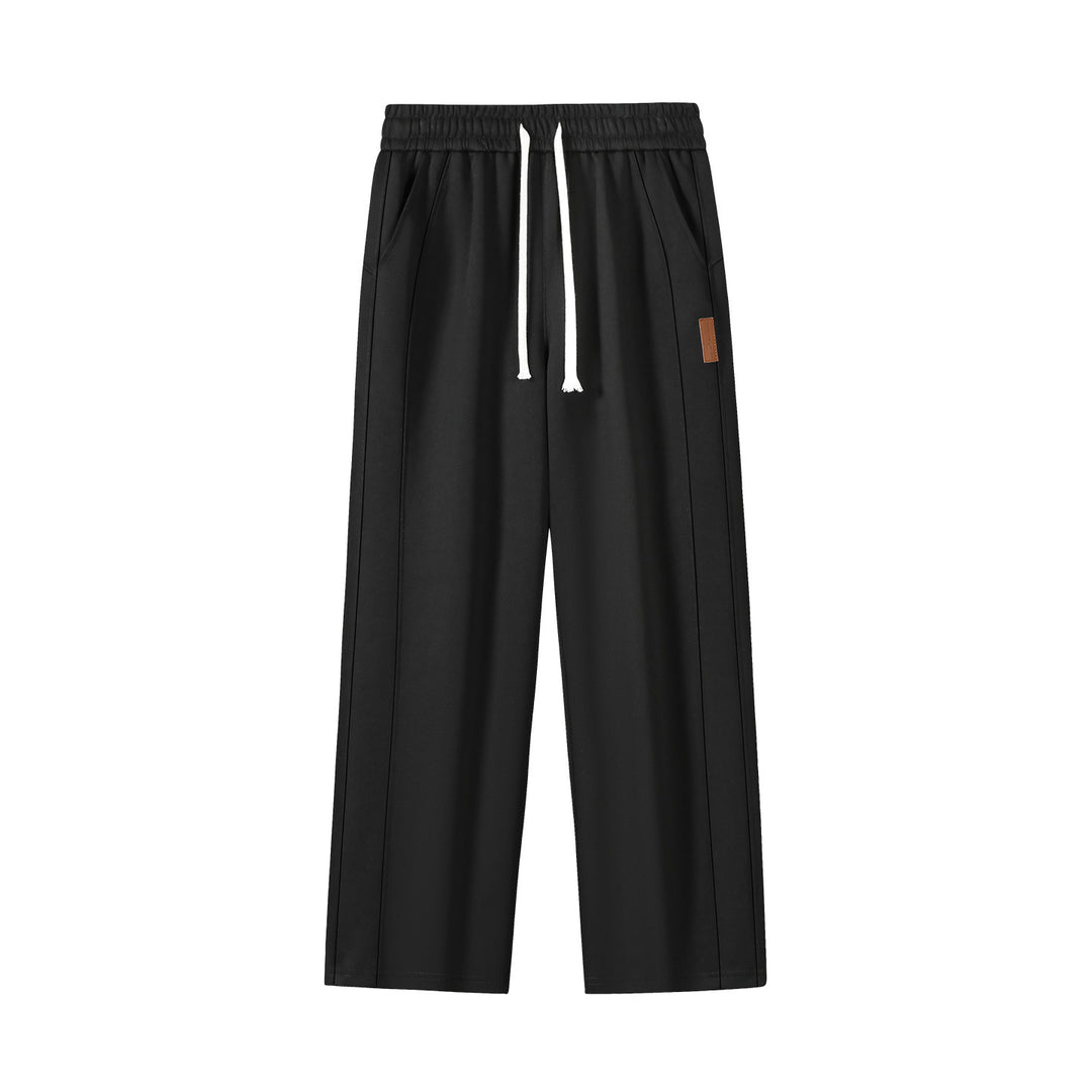 Damen Weite Lounge-Sweathose mit Tunnelzug und geradem Bein Echo Archiv